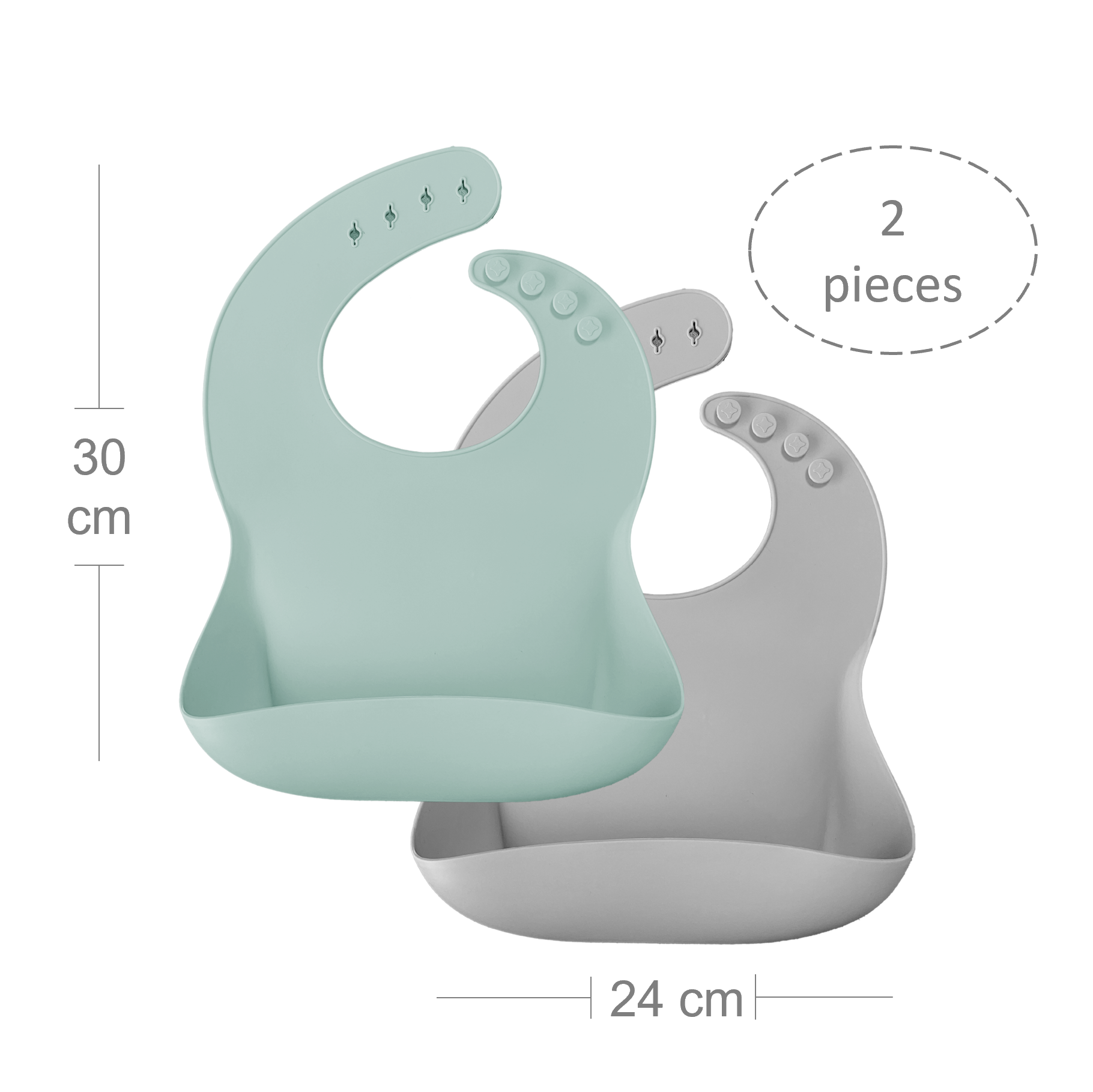 BASICS Bib Set - River Green