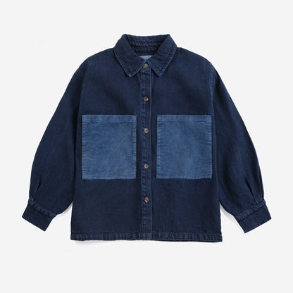 Booo Bo Choses Tag Denim Shirt