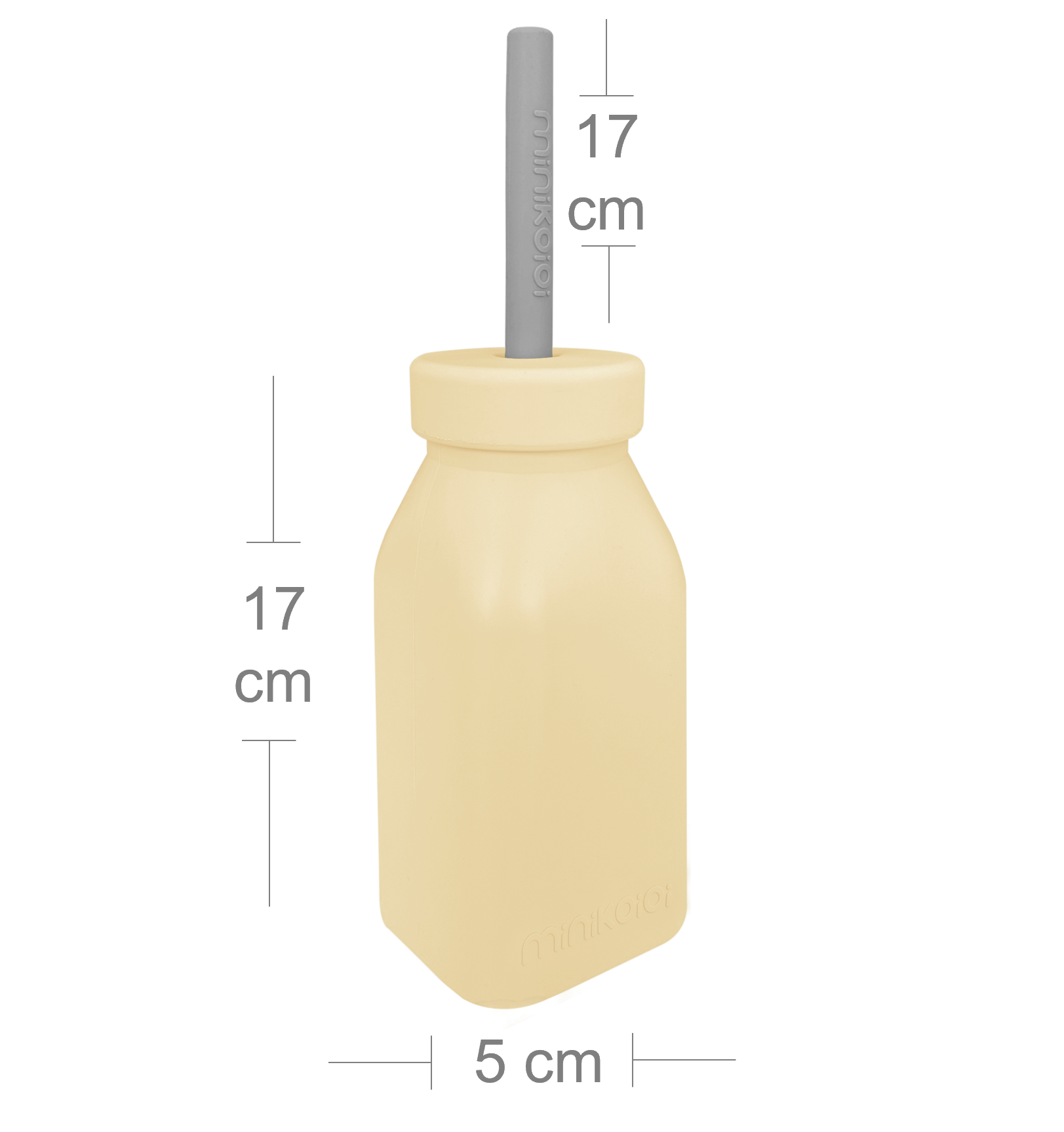 BOTTLE + STRAW - Mellow Yellow