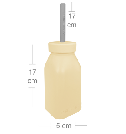 BOTTLE + STRAW - Mellow Yellow