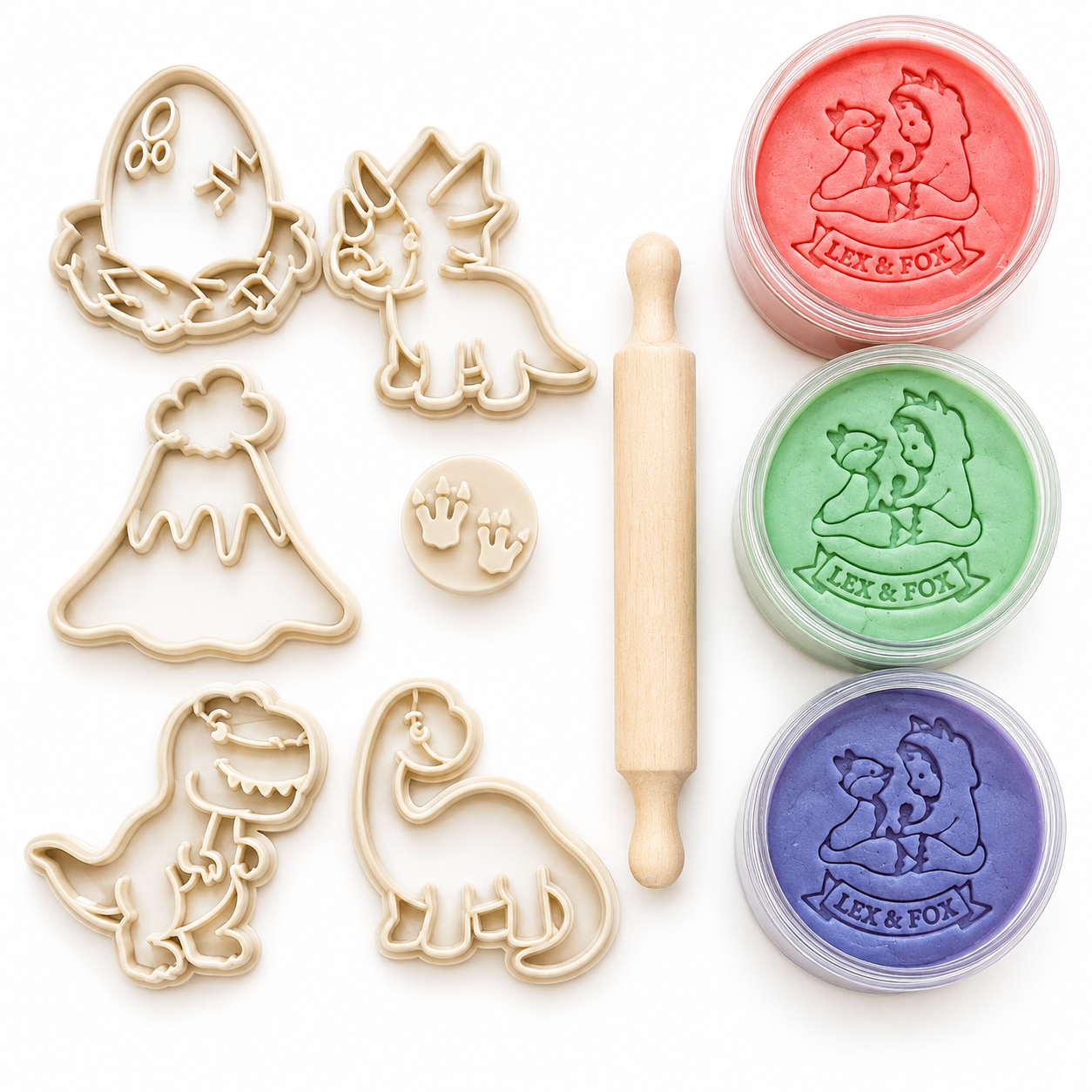 Baby Dinosaur - Playdough Box Set
