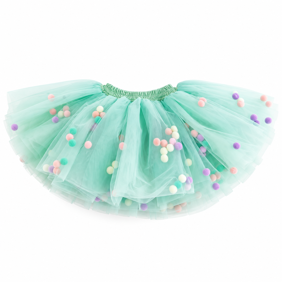 Olivia - Pompom Tutu Skirt