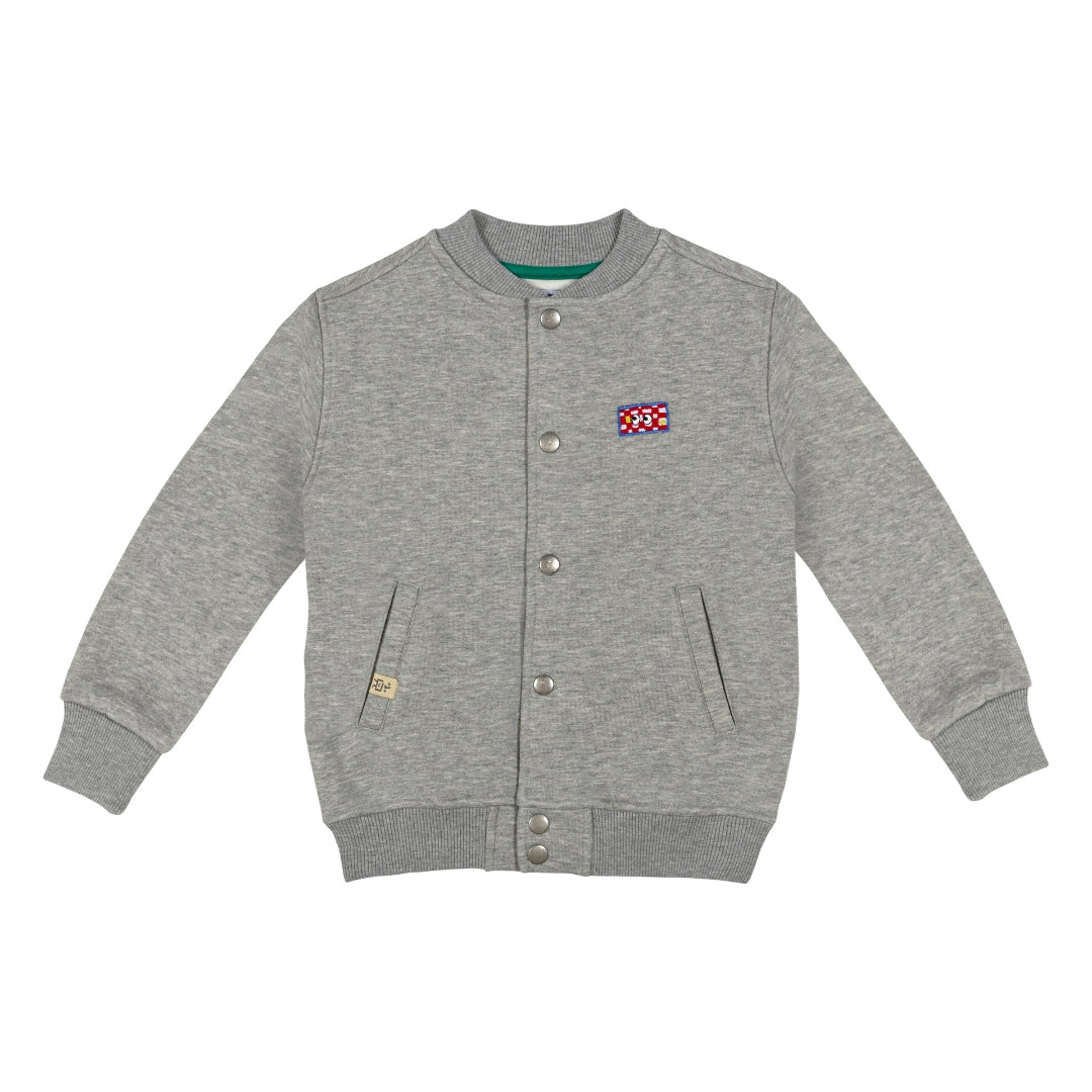Community Bomber Jacket - Grey Melange