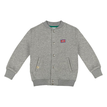 Community Bomber Jacket - Grey Melange