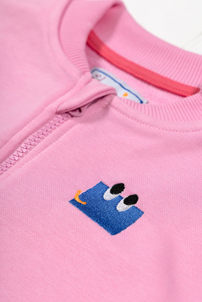 Curious Eyes Jacket - Pink