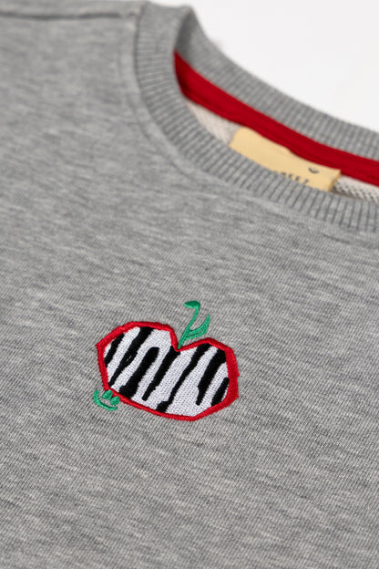 Play Shape Sweatshirt - Grey Melange