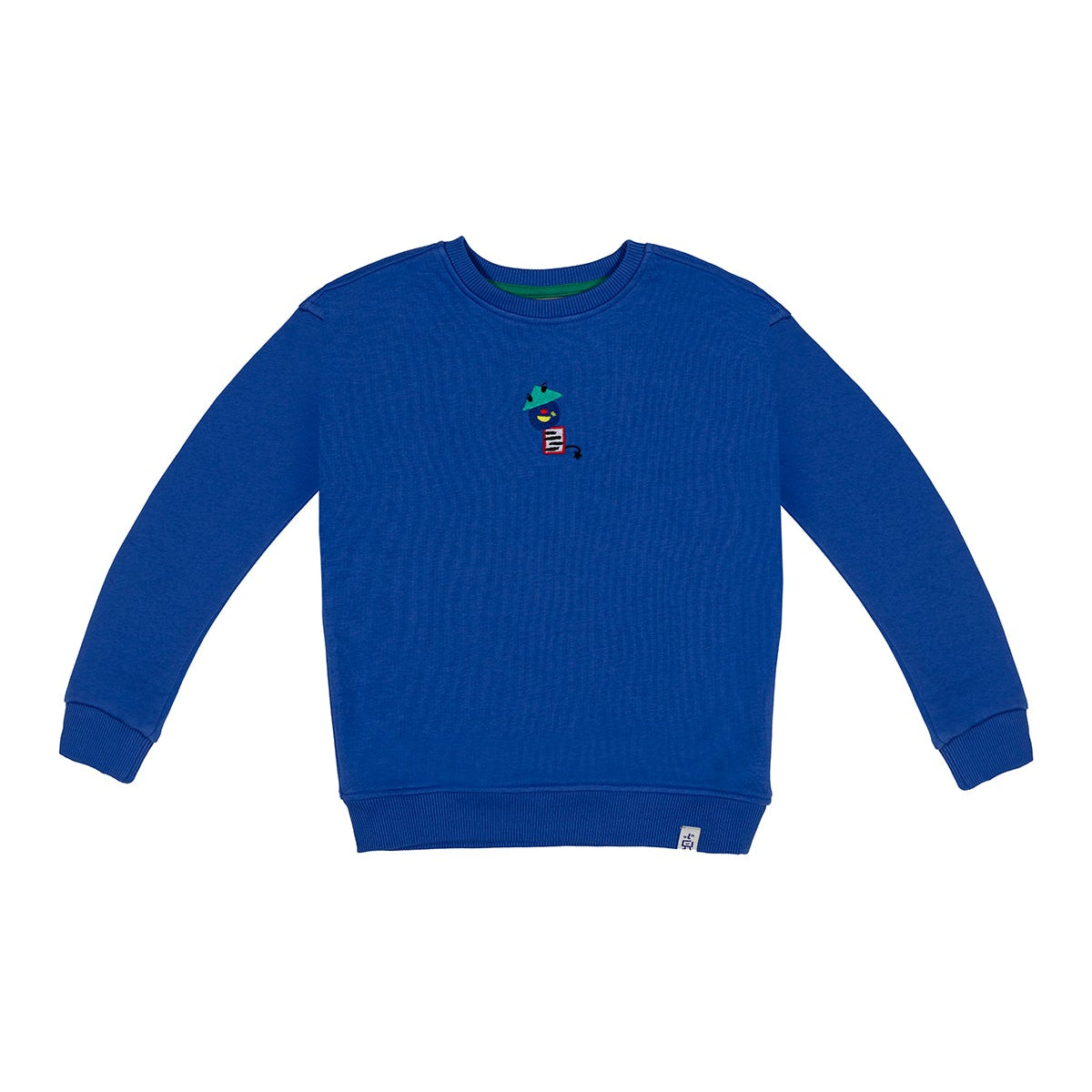 Curious Shapes Sweatshirt - Indigo