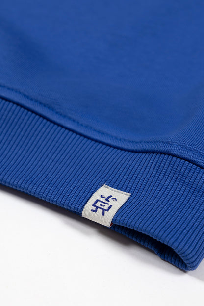 Curious Shapes Sweatshirt - Indigo