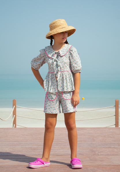 Ilia Shorts Set - Seafoam
