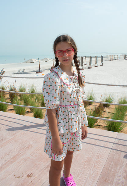 Gaia Shorts Set - Tulip