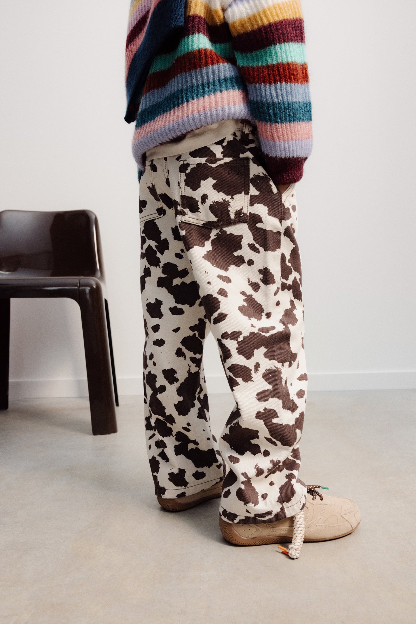 Dakota Trouser - Cow Print