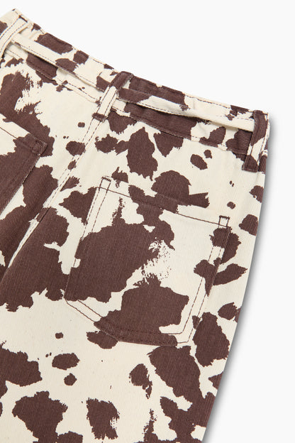 Dakota Trouser - Cow Print