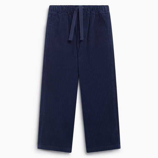 Elio Corduroy Trouser - Black Iris
