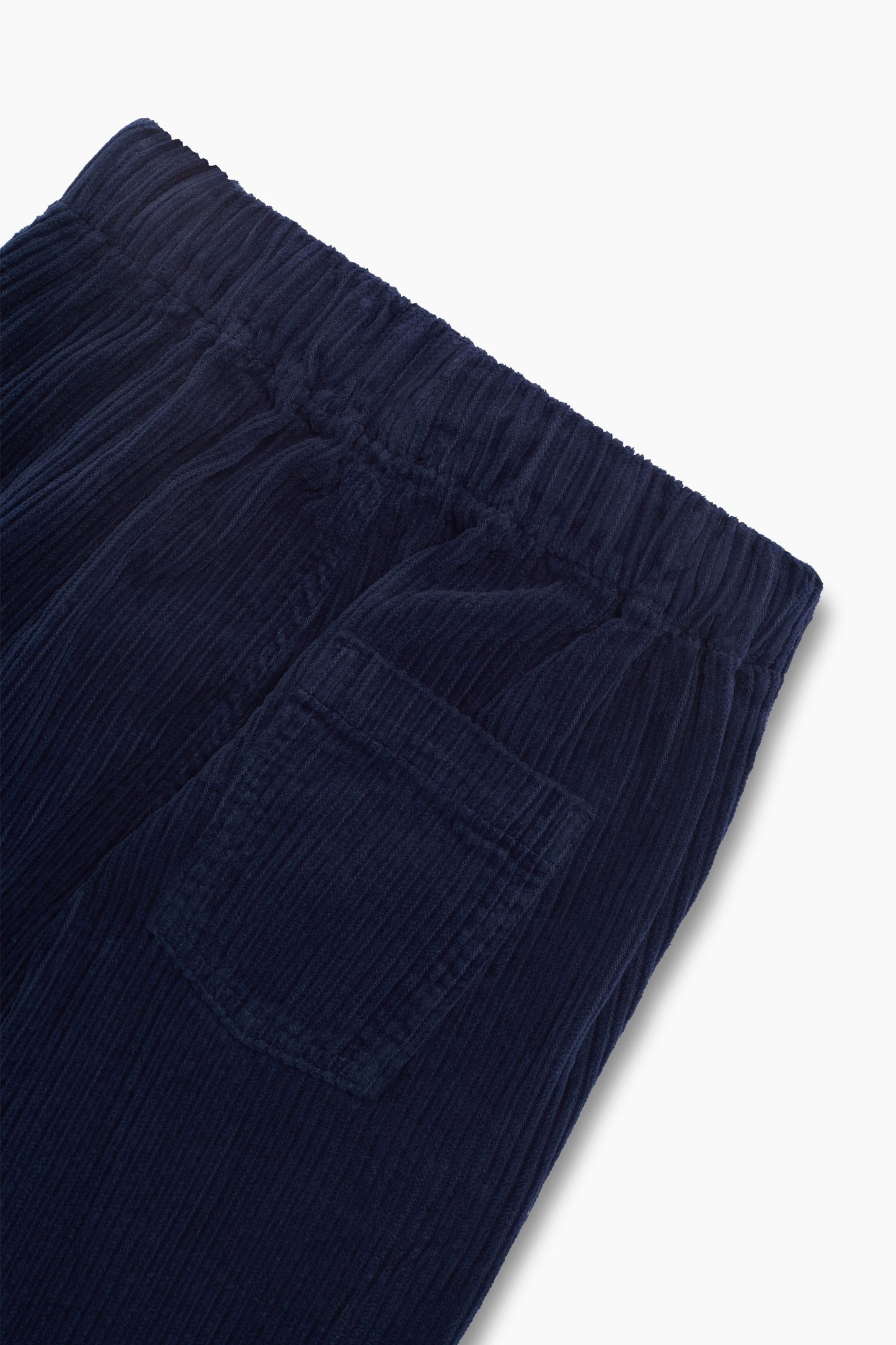 Elio Corduroy Trouser - Black Iris