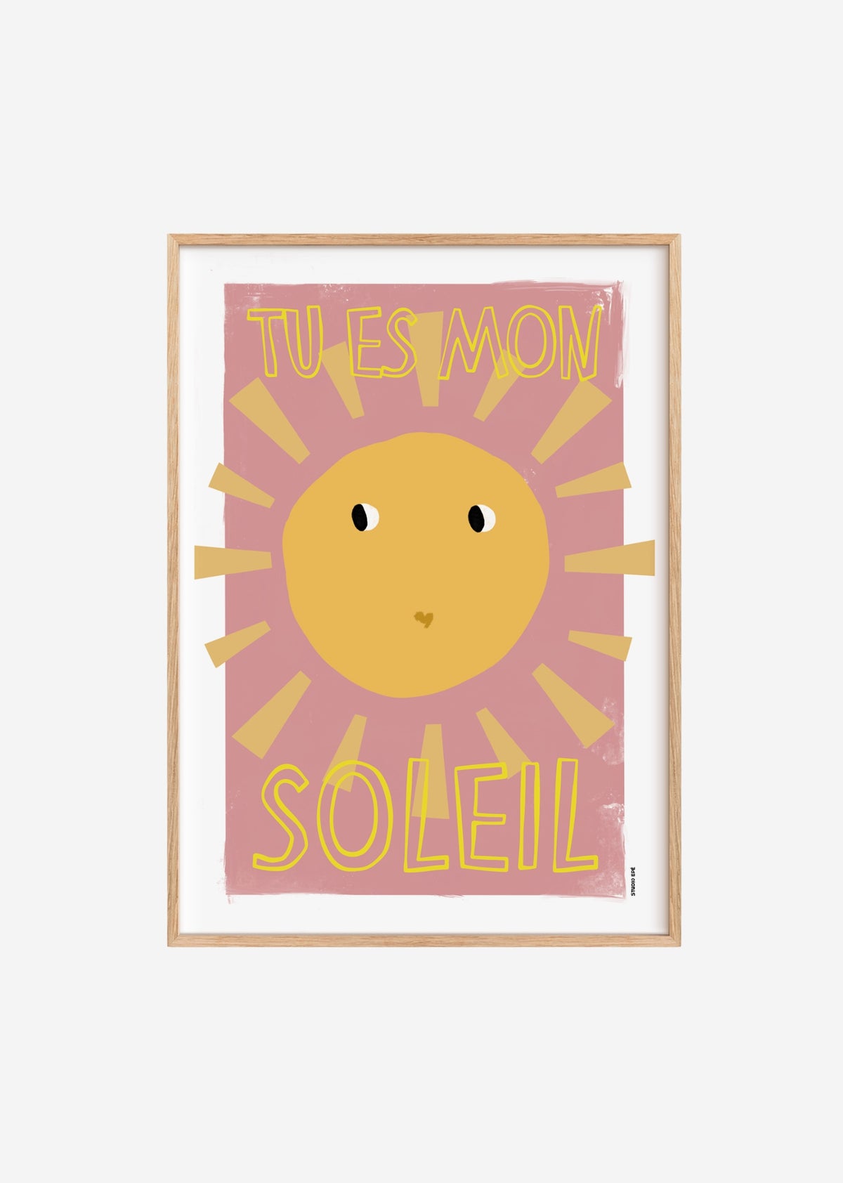 Poster - Soleil (Pink)