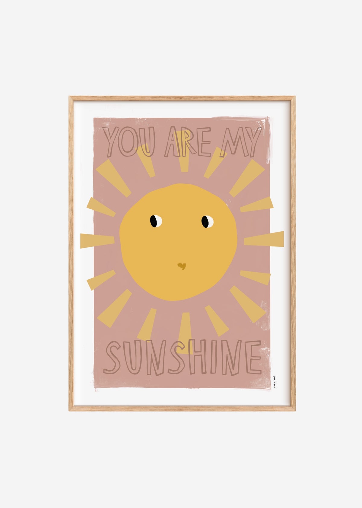 Poster - Sunshine (Brown)