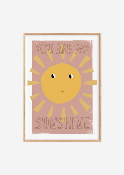 Poster - Sunshine (Brown)