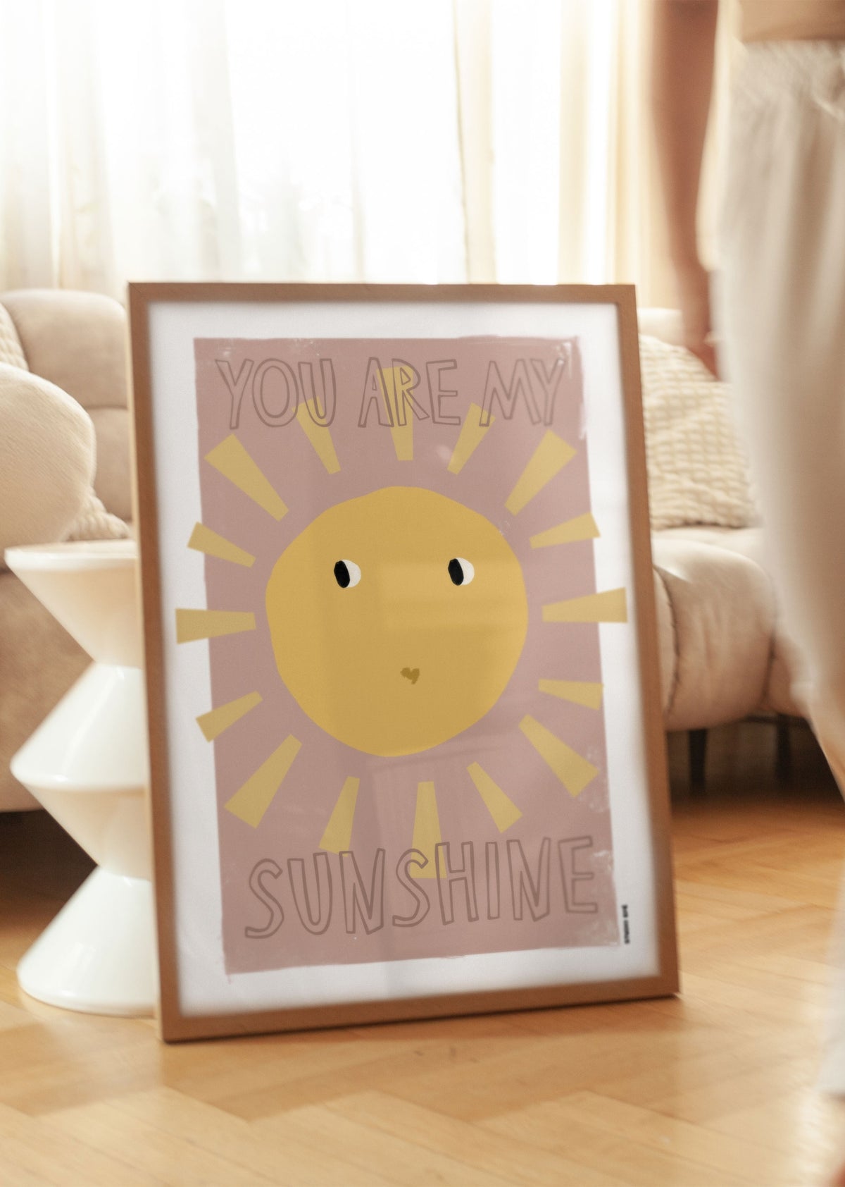 Poster - Sunshine (Brown)