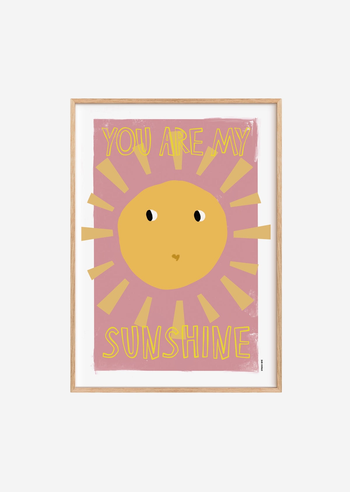 Poster - Sunshine (Pink)
