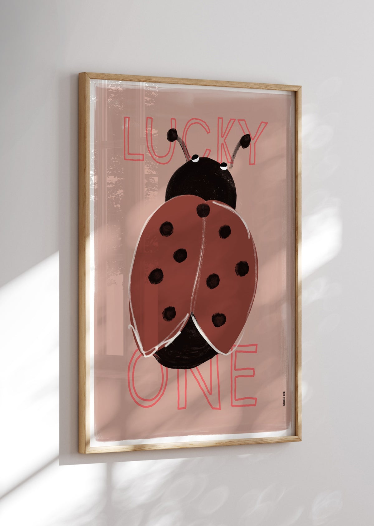 Poster - Ladybug (Brown)
