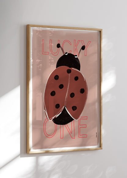 Poster - Ladybug (Brown)