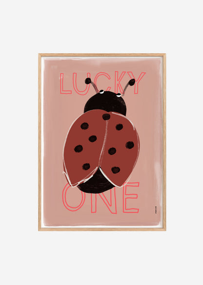 Poster - Ladybug (Brown)