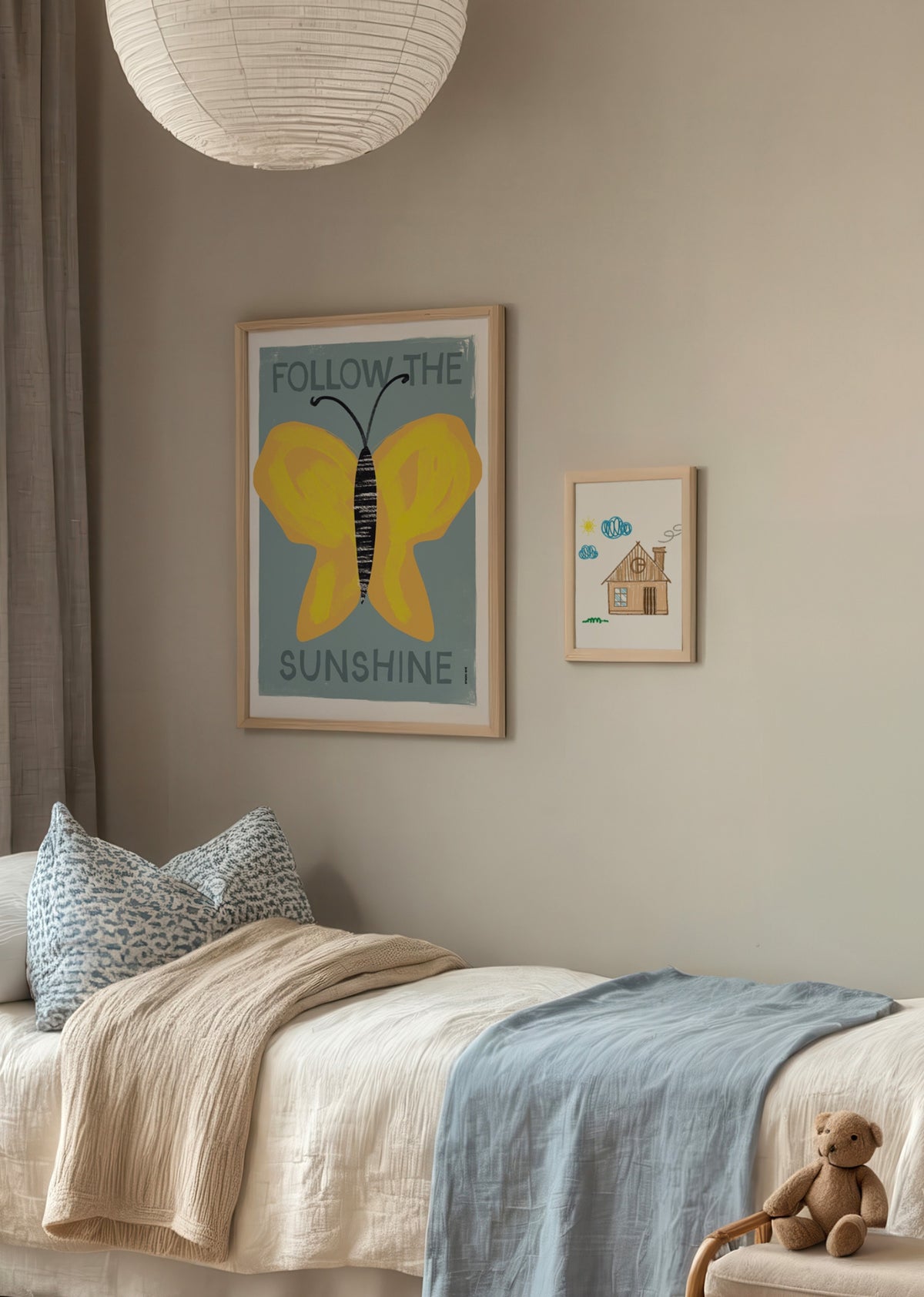 Poster - Follow the Sunshine (Teal)