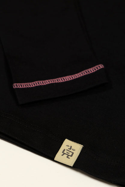 Pink Beetle Long Sleeve T-Shirt