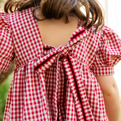 Noelia Dress - Burgundy