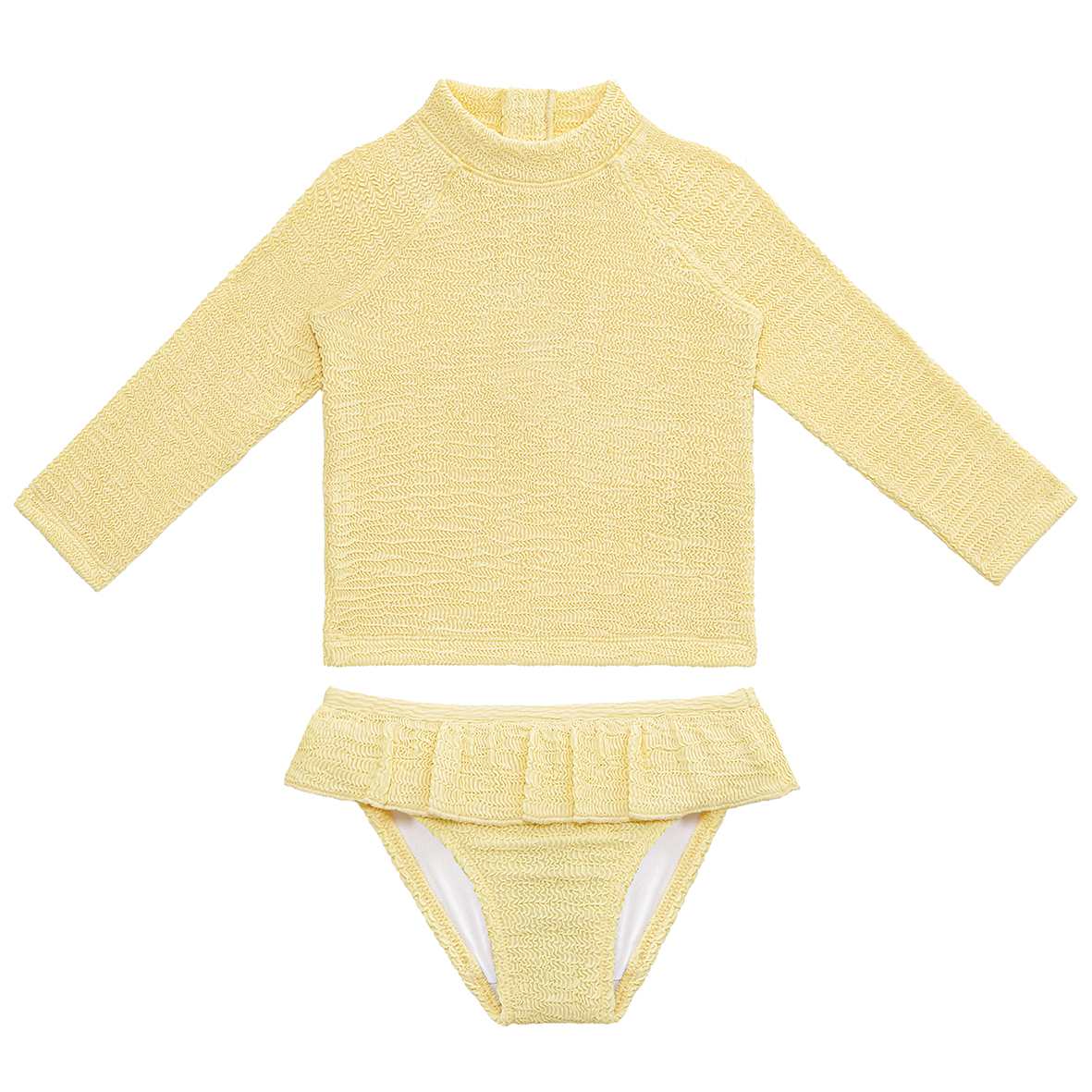 Sand Wave Crinkle Set - Butter Yellow