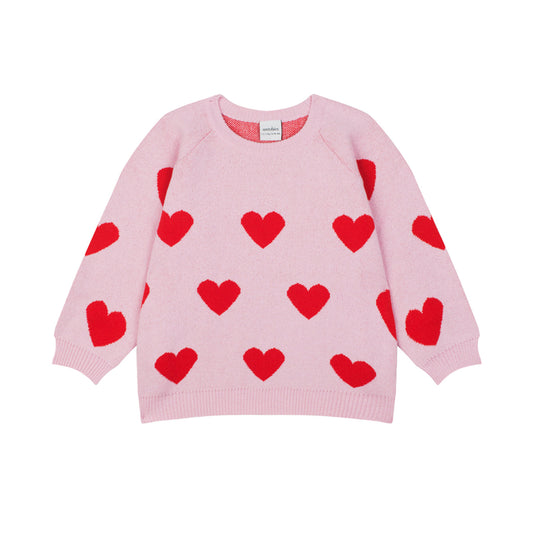 Heart Knit Sweater