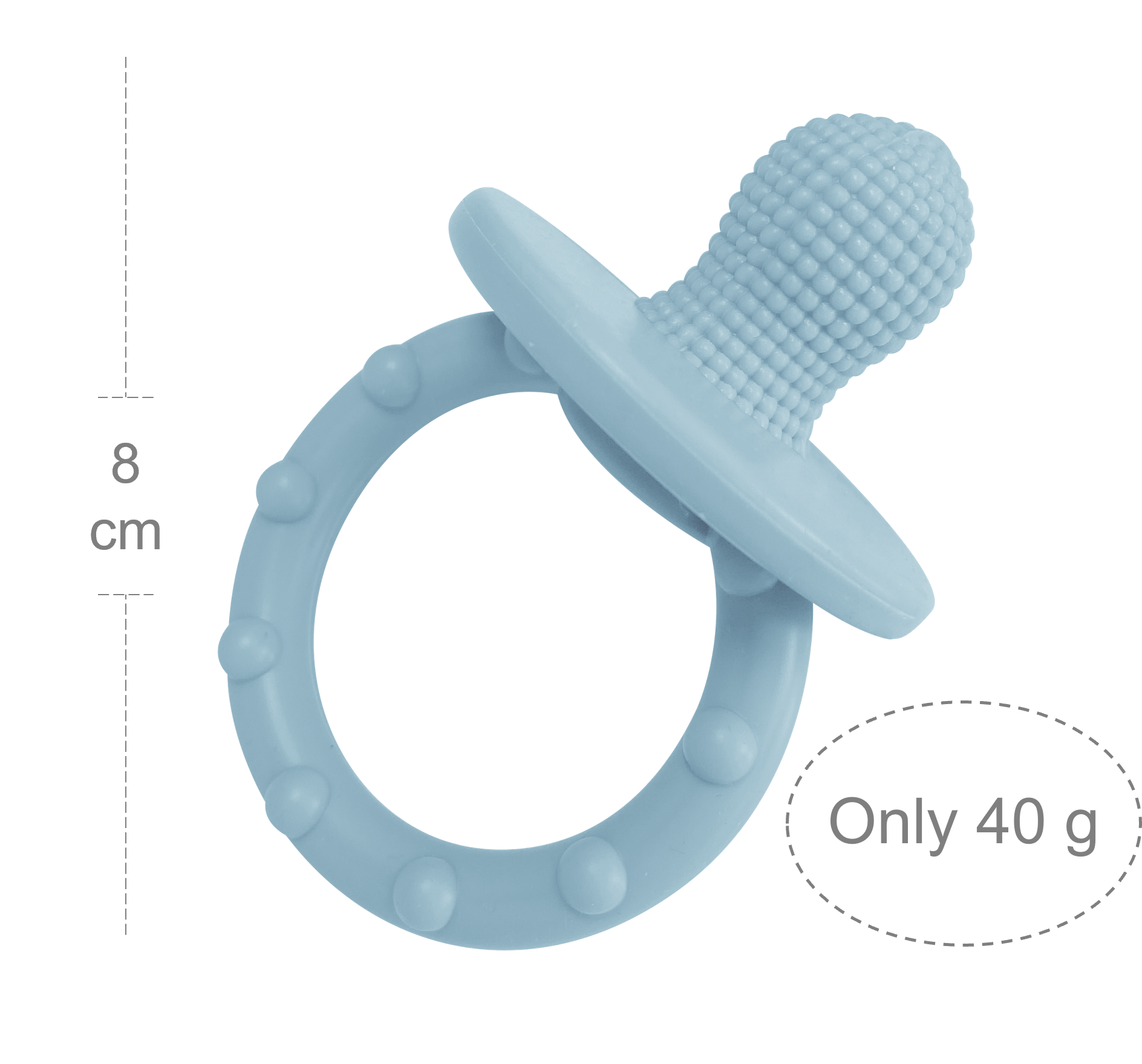 GUMY Teether - Mineral Blue