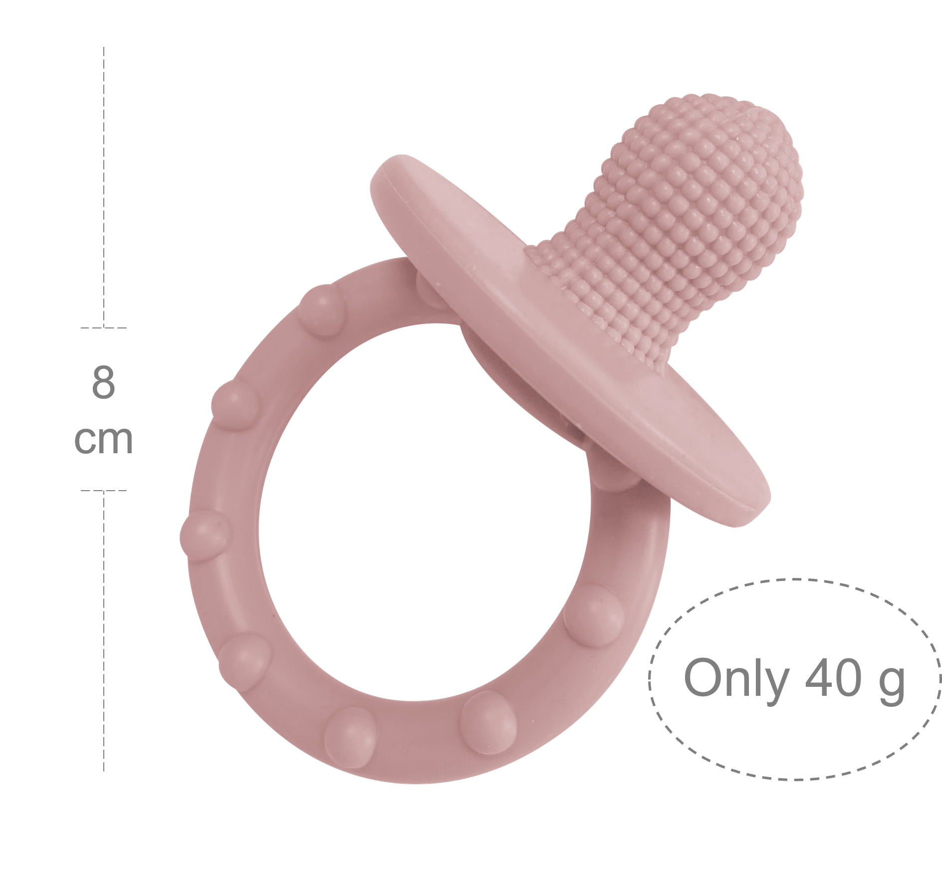 GUMY Teether - Pinky Pink