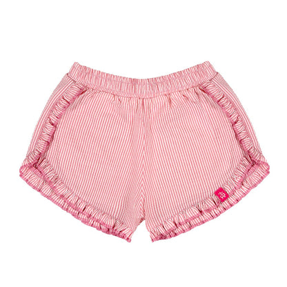 Happy Stripes Retro Shorts - Pink