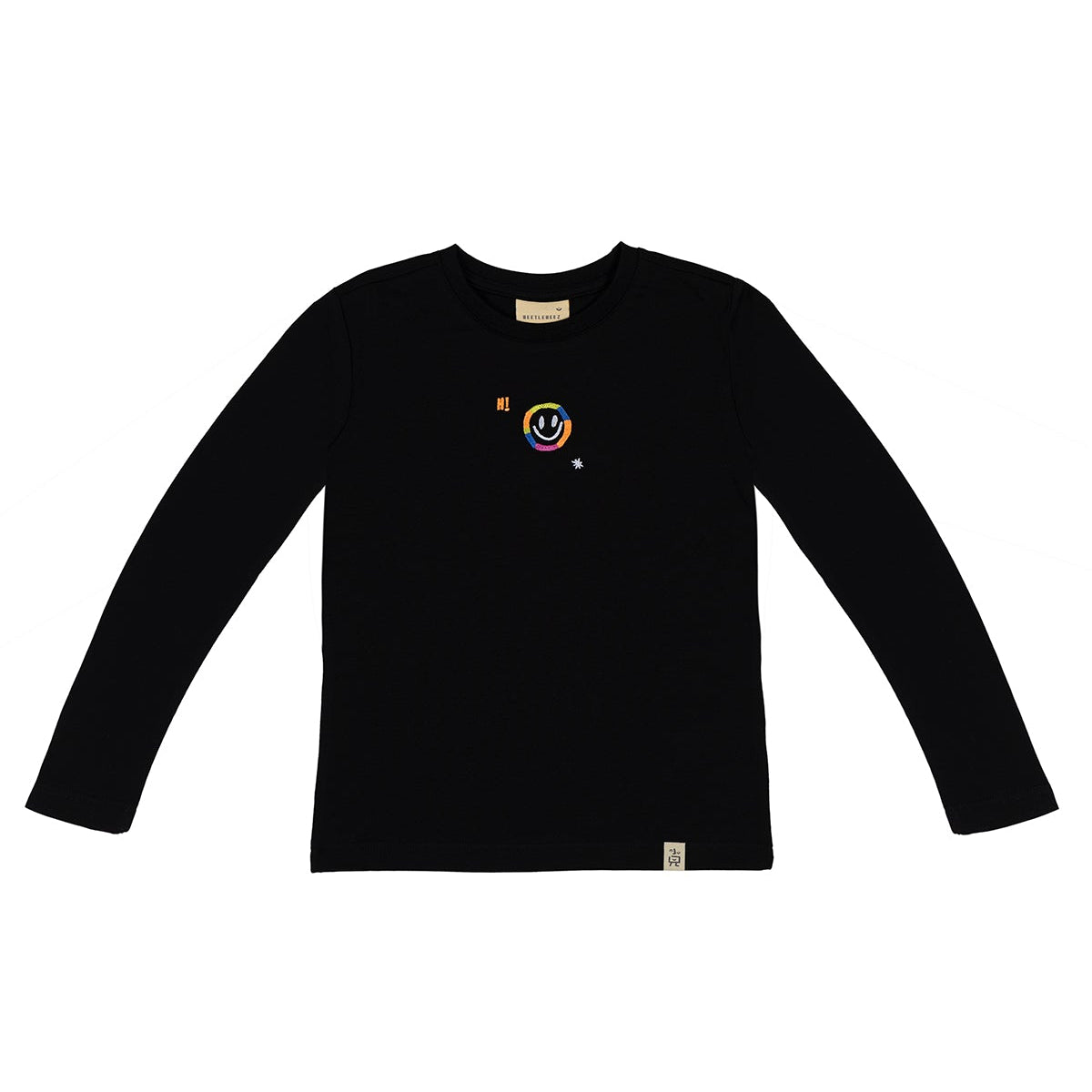 Hi Smiley T-Shirt Ð Black