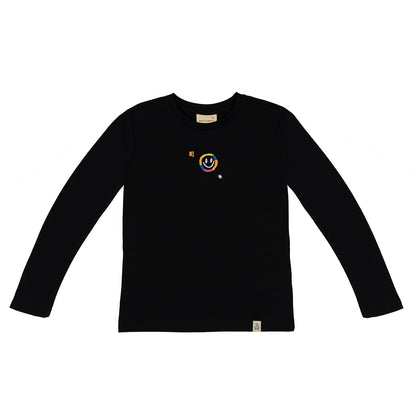 Hi Smiley T-Shirt Ð Black