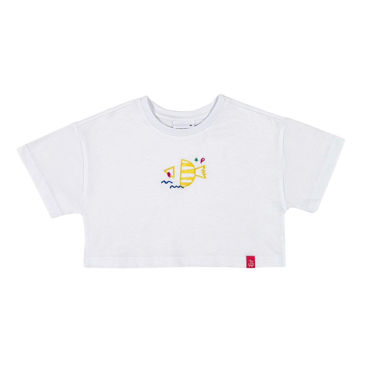 Line PineApple Crop T-Shirt