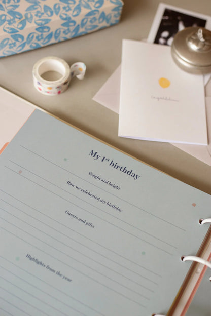 My First Years - Baby Journal by Specialday in Multi