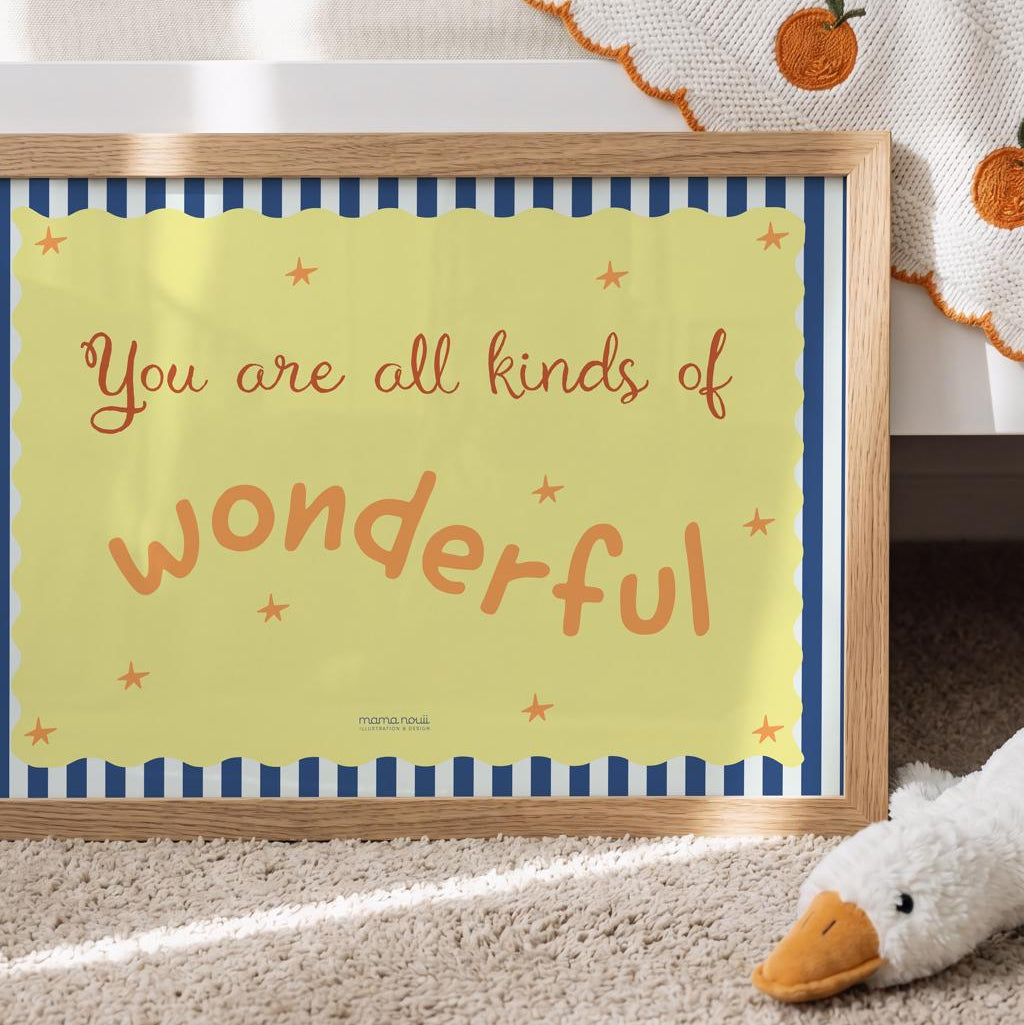 Poster - Wonderful Yellow