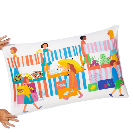Pillowcase - Street Market