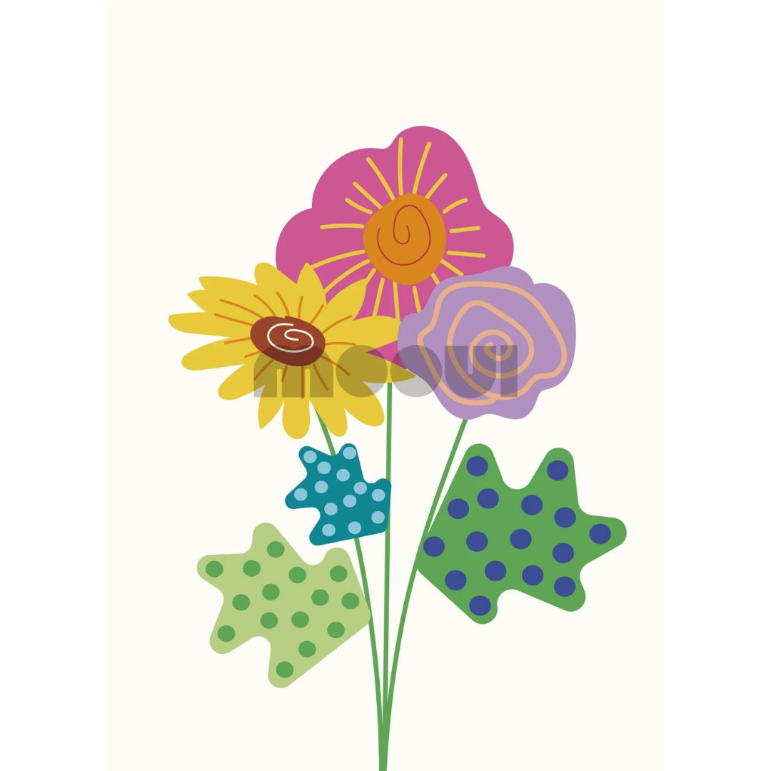 Poster - Friendship Flowers