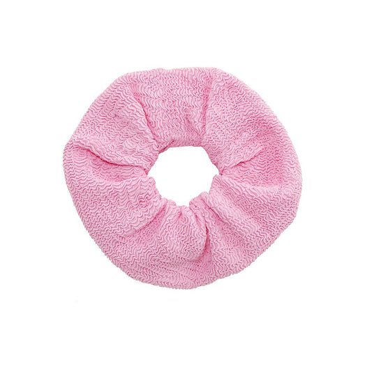Crinckle Scrunchie - Pink Frosting