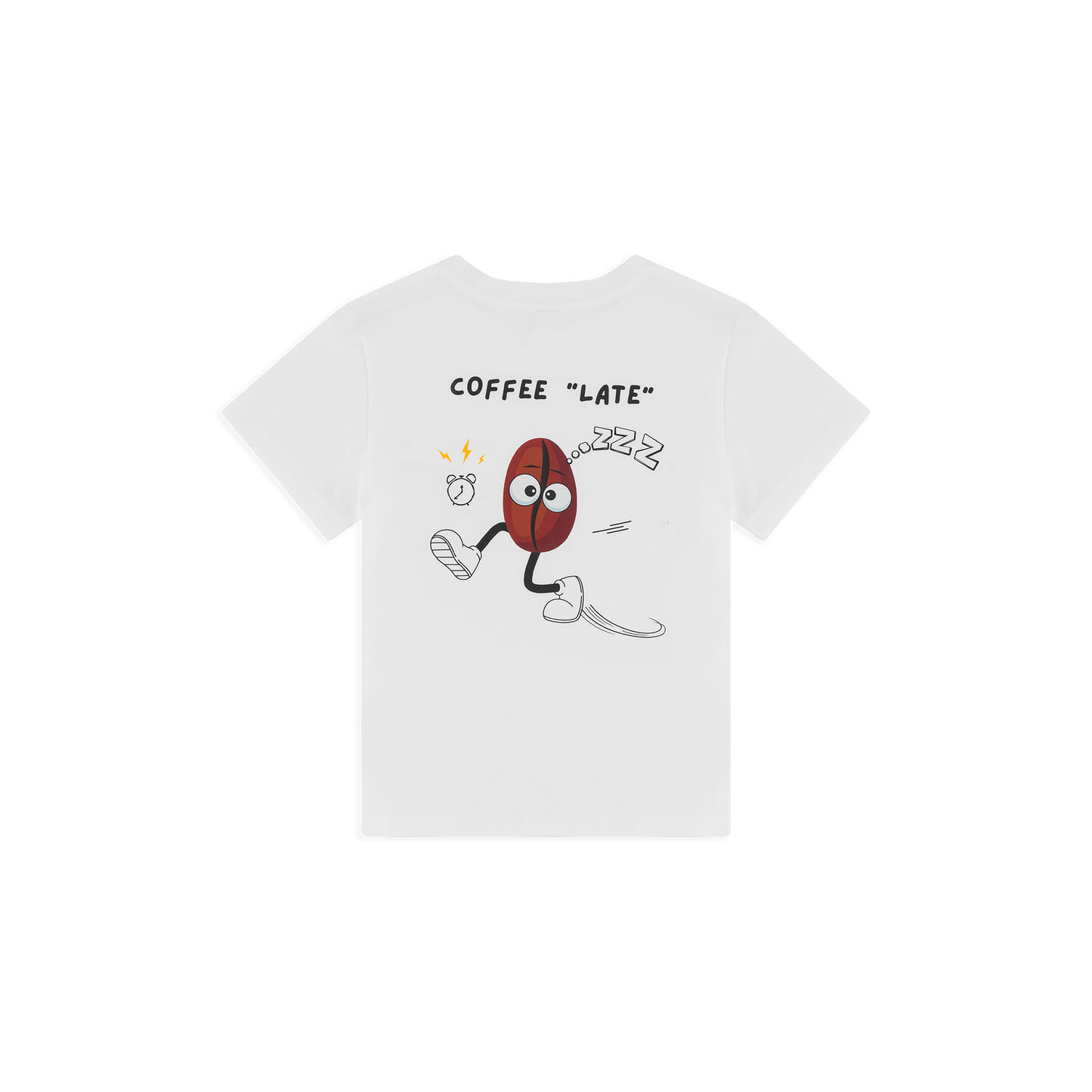 Coffee Late Kids T-Shirt