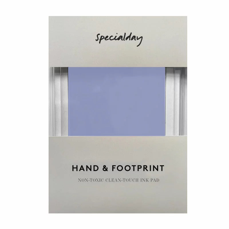 Hand and Footprint Clean Touch Ink Pad - Blue