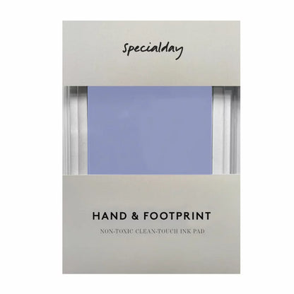Hand and Footprint Clean Touch Ink Pad - Blue