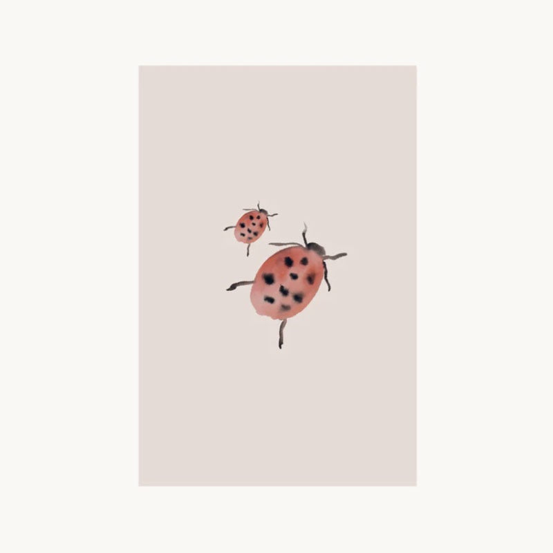 Greeting Card - Ladybug
