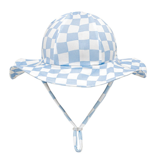 Swim Hat - Groovy Checker