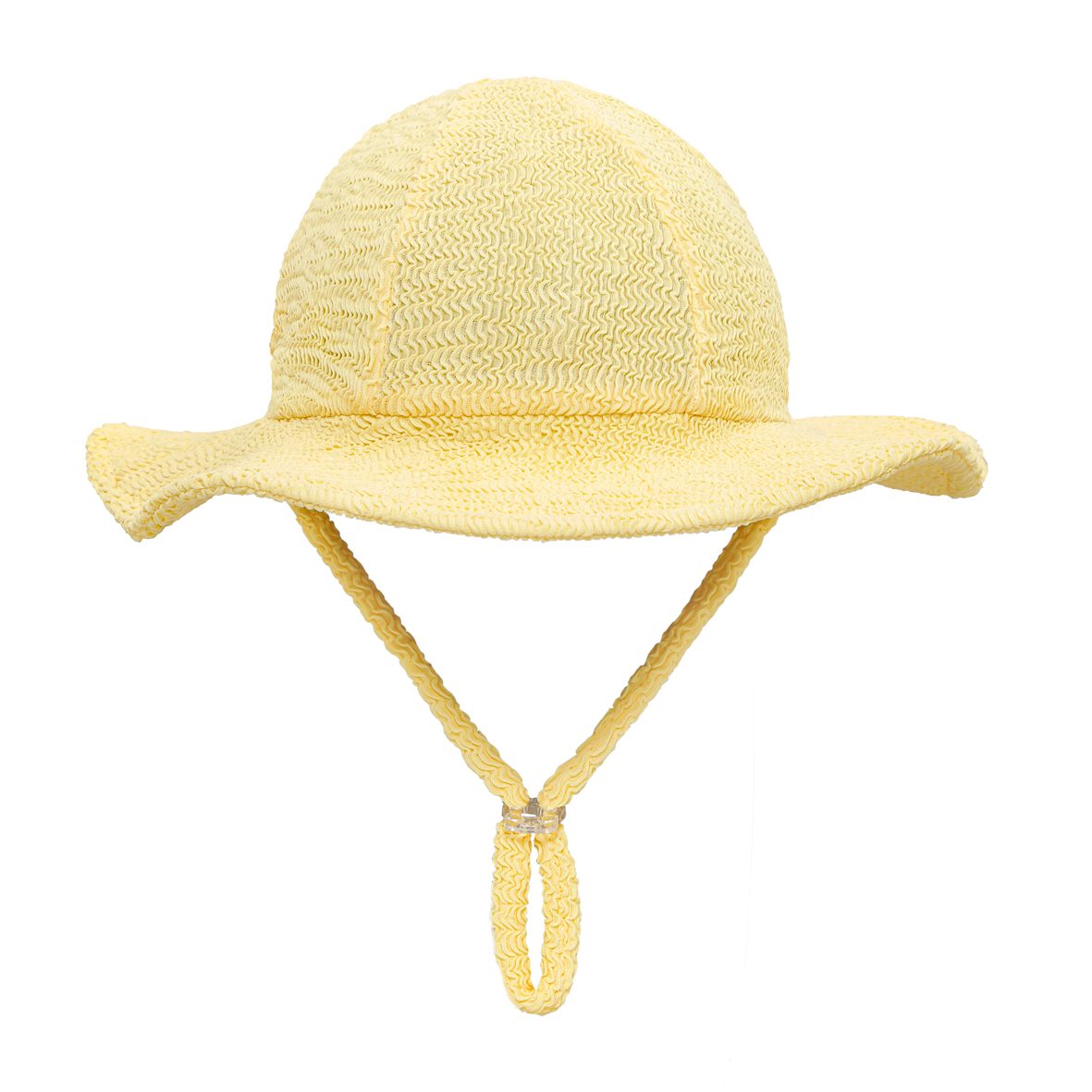 Crinkle Swim Hat - Butter Yellow