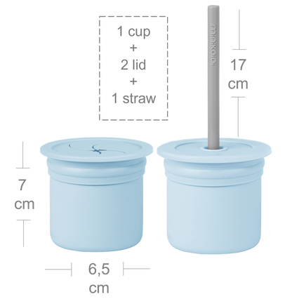 SIP + SNACK - Mineral Blue