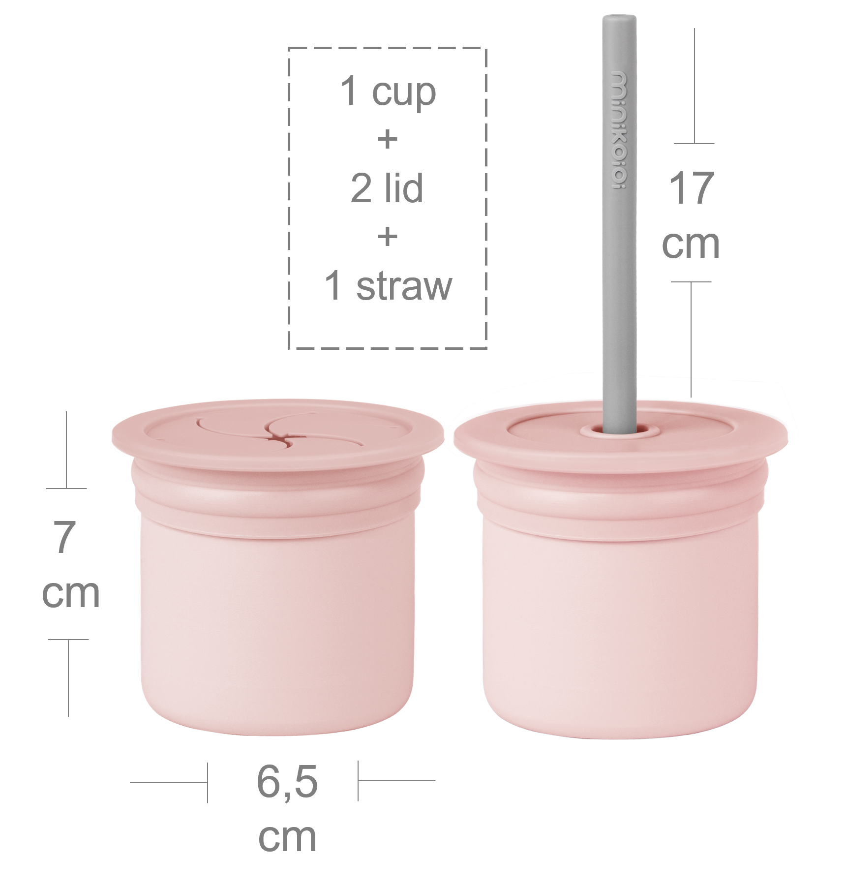 SIP + SNACK - Pinky Pink